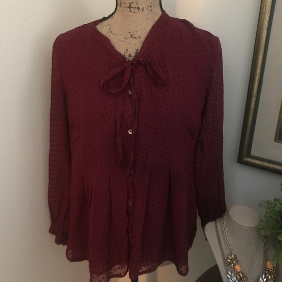 Anthropologie Tops - Anthropologie Meadow Rue Top - Size Small